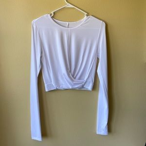 Fabletics Front Twist Long sleeve Top